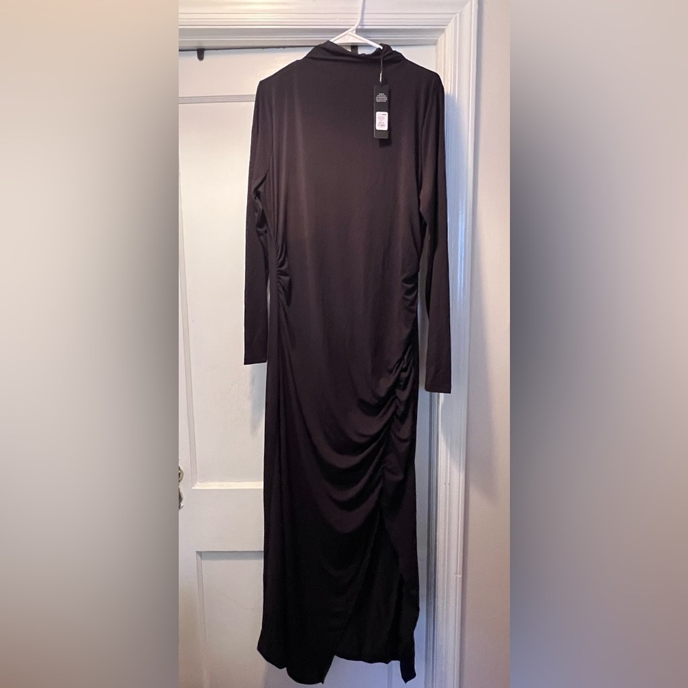 Brand new Fashion Nova Nat Ruched Maxi Dress